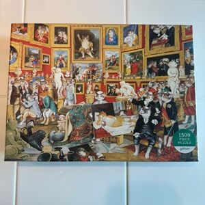 Gillson Art Gallery Cats Puzzle - 1500 Pieces